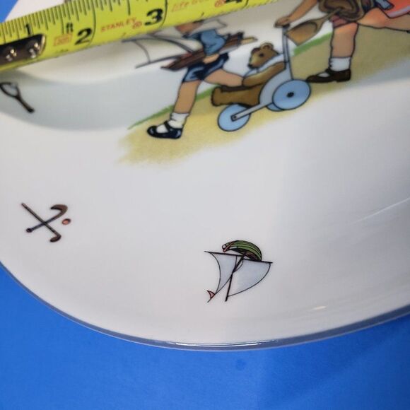 CUTE Pier 1 One Imports Porcelain Nostalgic Children Plates Made in Germany - Picture 5 of 13
